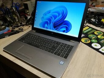 HP i3 6gen. 15,6" Full HD. Nová 16 GB DDR4.2xdisk.Nová bate