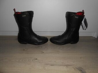 Predam nove damske kozene moto cizmy znacky IXS TOUR