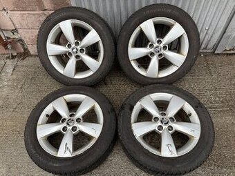 15" Elektrony SKODA 5x100 so zimnymi pneu 185/60 R15