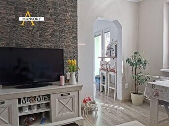 Na predaj 2-izbový byt, plus šatník a loggia, so zariadením