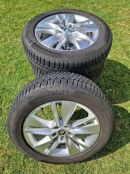 Škoda Kodiaq Triton 5x112 R18 so zimnými pneumatikami