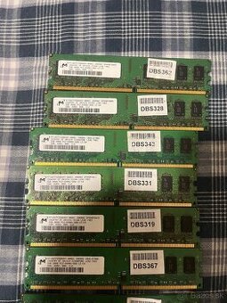 Predám pamäte DDR2 2GB,1GB