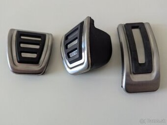 Predám: nerezové nášľapy na pedále Volkswagen group