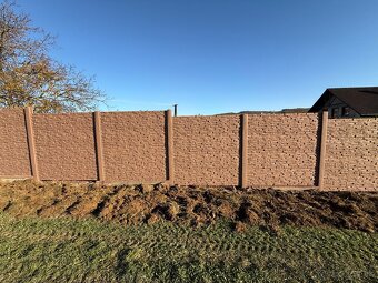 Jesenný výpredaj- Bezpórové vibroliate oplotenie