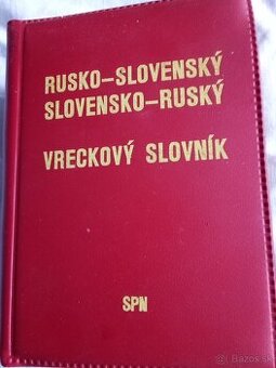 Rusko- slovenský a slovensko- ruský vreckový slovník
