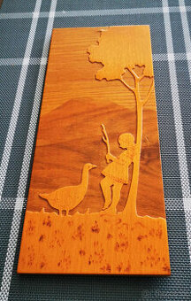 Predám drevený obrázok