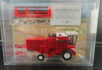 Predám modely kombajnu Fortschritt E514 v mierke 1:87 Busch