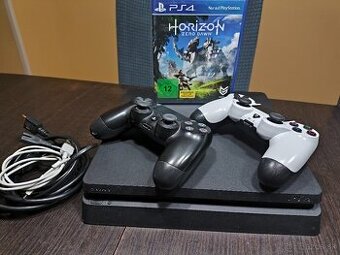 Sony PlayStation 4 slim + 2 ovládače