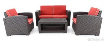 Záhradné sedenie VeGA DOMINGO RED DeLuxe