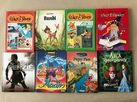 Walt Disney Luxus Aladin, Peter Pan, Bambi, Macko Puf, Ariel