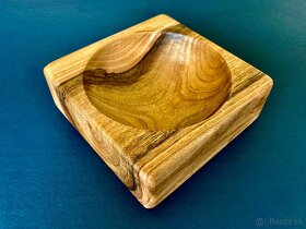 Miska z orechového dreva 13x13cm - 1