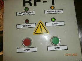 Ovladacia skrinka ovladania ventilatora ofukovania RF-1.