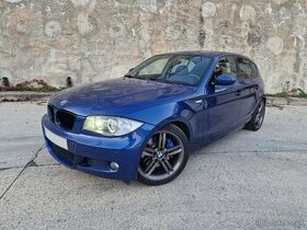 BMW 130i M-paket,LeMans modrá metalíza,195kW/265 koní,manuál