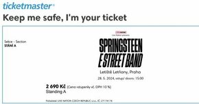 Bruce Springsteen, 28.5.2024, Praha - Stánie A