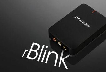 Arcam rBlink – Bluetooth audio receiver v top stave