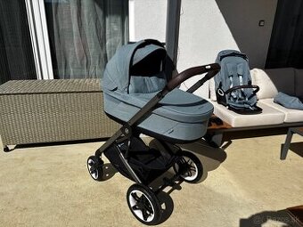 Cybex Talos S Lux Gold Stormy Blue
