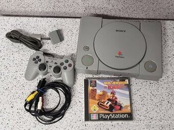 PS1 / SCPH-5502 PLAYSTATION 1 + GAMEPAD PREPAJACI KABEL GAME