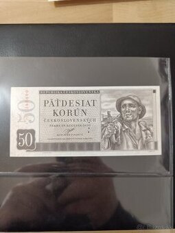 Bankovka 50kcs