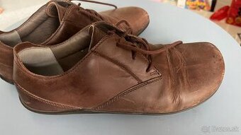 pánske dámske široké barefoot poltopánky joenimble - hnedá