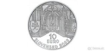 10 Euro 2025Benediktínske Opátstvo v Hronskom Beňadiku Proof