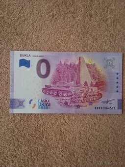 0 euro bankovky 2018 - 2023