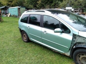 Peugeot 307 sw predné práve zadné prave 30e kus