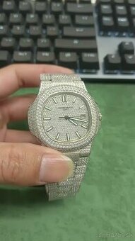 Patek Philippe Nautilus Moissanite