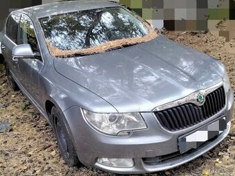 Škoda Superb II 2.0 TDI 2010 predám svetlo, KAPOTA, NÁRAZNÍK