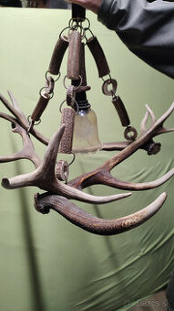 Predám luster a lampu z parožia