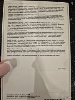 Iphone 11 Black 128 GB