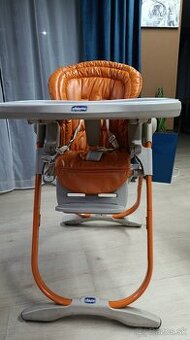 Detsķá jedálenská stolička Chicco Polly 2v1