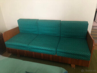 Retro skrine a rozkladacia posteľ