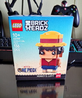 LEGO BrickHeadz Monkey D. Luffy 40799 ONE PIECE Netflix - 1
