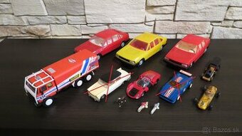 Staré hračky, autíčka Tatra 815, Liaz, Monti System, Anker.