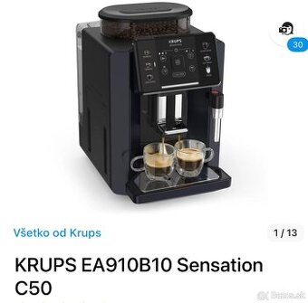 Kavovar Krups sensation