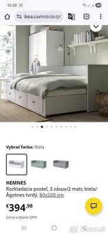 Predám detskú posteľ IKEA