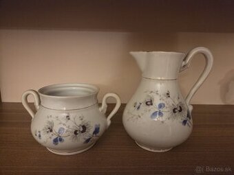 Porcelánová starožitná súprava