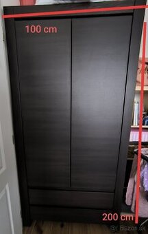 Skrina - tmava hneda