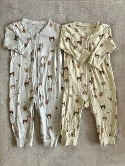 Dvojbalenie pyžamiek mackovia, medvedíci