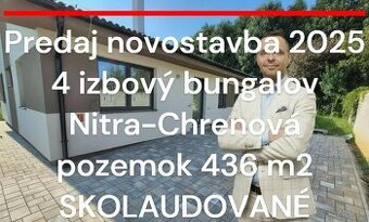 Predaj 4 izbový RD-bungalov,Nitra-Chrenová, poz.4,36á,Exklu