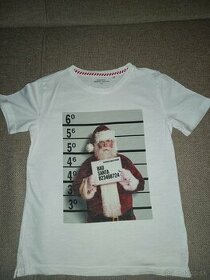 Vianočné tričká, veľkosť 134, 140