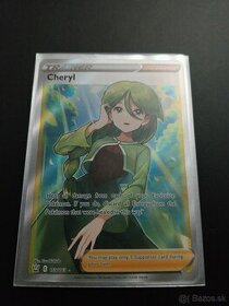 Predám pokemon kartu TRAINER Cheryl - 1