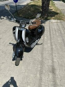 Elektrická retro motorka (scooter , kolobezka) - 1