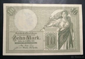 10 mark, r. 1906 - 1