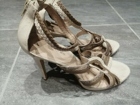 Sandálky Marie Claire, koža, raz použité, v40
