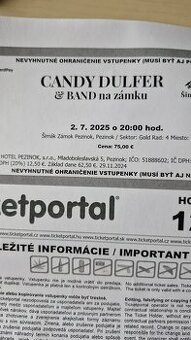 Koncert júl -Candy Dulfer & Band
