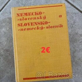 Nemecko slovenský a Slovensko nemecký slovník