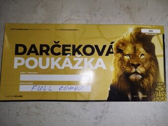Predám darčekovú poukážku na strih Full combo v Bl