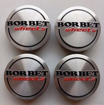 Borbet wheels 56 mm stredové krytky