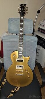Gitara ESP LTD-1000 deluxe zlatá